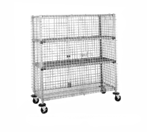 Metro SEC33S-SD 40 3/4" Mobile Security Cage, 21 1/2"D-cityfoodequipment.com