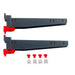 Metro SMA18A 18" Smartlever® Shelf Arm Pair W/ (4) Mount Hooks & (4) Locking Wedges-cityfoodequipment.com