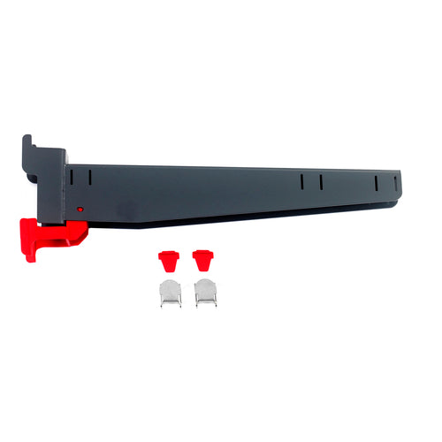 Metro SMA18A-ADD 18" Smartlever® Single Shelf Arm W/ (4) Mount Hooks & (4) Locking Wedges-cityfoodequipment.com