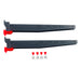 Metro SMA30A 30" Smartlever® Shelf Arm Pair W/ (4) Mount Hooks & (4) Locking Wedges-cityfoodequipment.com
