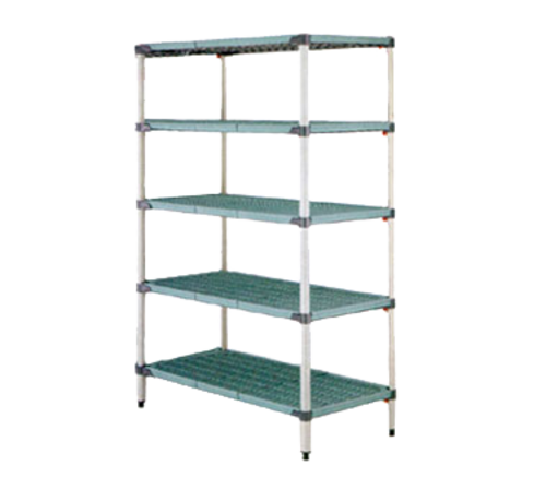 Metro X356GX3 48" NSF 4-Tier Polymer Shelf Kit - Metromax® I, 18"W, 63"H-cityfoodequipment.com