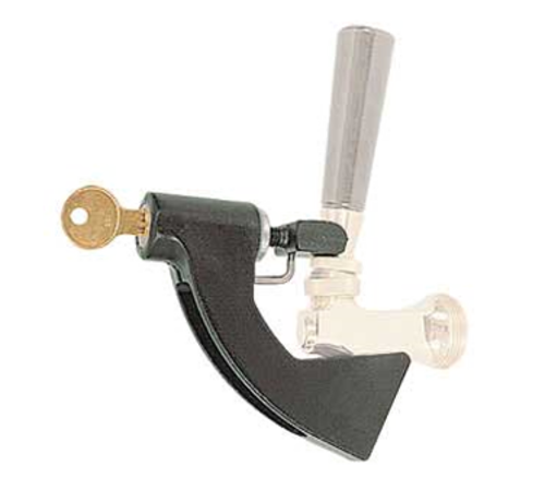 Micro Matic 23-41 Beer & Wine Slide-On Faucet Lock - Aluminum-cityfoodequipment.com