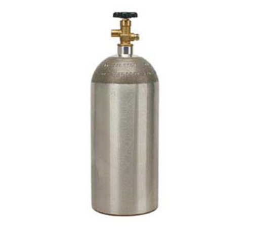 Micro Matic 430A-10E 10 lb Capacity CO2 Cylinder - Aluminum-cityfoodequipment.com