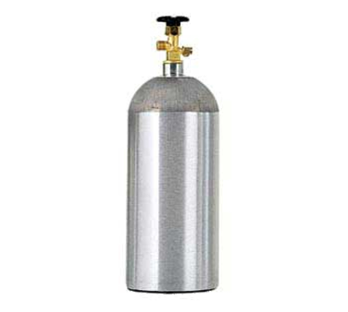 Micro Matic 430A-5E 5 lb Capacity CO2 Cylinder - Aluminum-cityfoodequipment.com