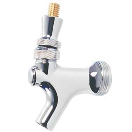 Micro Matic 4933K Standard Beer Faucet w/ Brass Lever - Chrome Plated-cityfoodequipment.com