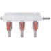 Micro Matic 751-018 3 Way Gas Distributor/Manifold - Aluminum-cityfoodequipment.com