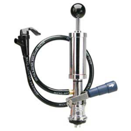 Micro Matic 7520E "S" System Party Pump - 4"H, Brass-cityfoodequipment.com
