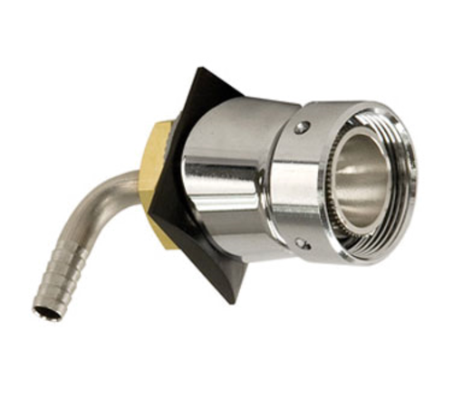Micro Matic BE-SK2LA-304 1 7/8" Elbow Shank - Stainless Steel-cityfoodequipment.com