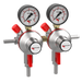 Micro Matic 8022-PP Double Gauge Secondary CO2 Regulator-cityfoodequipment.com