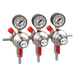 Micro Matic 8033-PP Triple Gauge Secondary CO2 Regulator-cityfoodequipment.com
