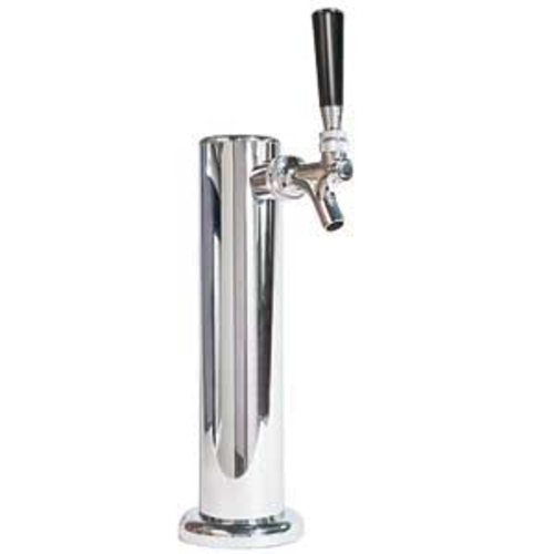 Micro Matic D4740 Countertop Column Draft Beer Tower w/ (1) Faucet - Air Cooled, Stainless Steel-cityfoodequipment.com