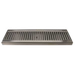Micro Matic DP-120D-16 Surface Mount Drip Tray Trough W/ 5/8" Drain - 16"W X 5"D, Stainless Steel-cityfoodequipment.com