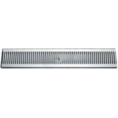 Micro Matic DP-120D-30 Surface Mount Drip Tray Trough W/ 5/8" Drain - 30"W X 5"D, Stainless Steel-cityfoodequipment.com