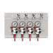 Micro Matic 8241-PP Quadruple Gauge Secondary Regulator Panel-cityfoodequipment.com