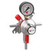 Micro Matic 8011-15-PP Single Gauge Secondary CO2 Regulator-cityfoodequipment.com