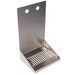 Micro Matic DP-321D-2 Wall Mount Drip Tray Trough W/ 1/2" Drain - 8"W X 6 3/8"D X 14"H, Stainless Steel-cityfoodequipment.com