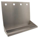 Micro Matic DP-322LD-4 Wall Mount Drip Tray Trough W/ 1/2" Drain - 16"W X 6 3/8"D X 14"H, Stainless Steel-cityfoodequipment.com