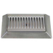 Micro Matic DP-420D Surface Mount Drip Tray Trough w/ 1/2" Drain - 9"W x 6 1/2"D, Stainless Steel-cityfoodequipment.com