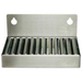 Micro Matic DP-6X4 Refrigerator Drip Tray Trough W/ Louvered Screen - 6"W X 4"D X 3"H, Stainless Steel-cityfoodequipment.com