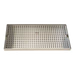Micro Matic DP-820D-16 Surface Mount Drip Tray Trough W/ 5/8" Drain - 16"W X 8"D, Stainless Steel-cityfoodequipment.com