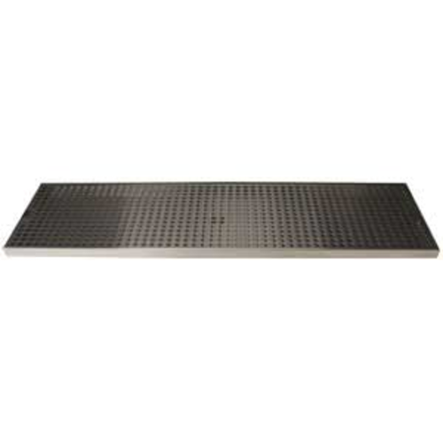 Micro Matic DP-820D-30 Surface Mount Drip Tray Trough W/ 5/8" Drain - 30"W X 8"D, Stainless Steel-cityfoodequipment.com
