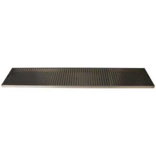 Micro Matic DP-820D-39 Surface Mount Drip Tray Trough W/ 5/8" Drain - 39"W X 8"D, Stainless Steel-cityfoodequipment.com