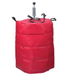 Micro Matic KJ-01 Keg Jacket For Half Barrel - Vinyl, Red-cityfoodequipment.com
