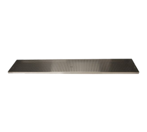 Micro Matic DP-820D-84 Surface Mount Drip Tray Trough W/ 5/8" Drain - 84"W X 8"D, Stainless Steel-cityfoodequipment.com