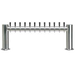 Micro Matic METRO-H-12PSSKR Countertop Metropolis "H" Draft Beer Tower W/ (12) Faucets - Glycol Cooled, Stainless Steel-cityfoodequipment.com