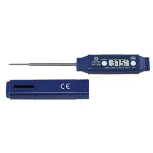 Micro Matic PDT300 Digital Thermometer W/ Pocket Case - Waterproof, Slim-cityfoodequipment.com