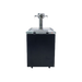 Micro Matic MDD23W-E-E 25" Dual Zone Wine Dispenser W/ (4) 1/6 Size Keg Capacity - (1) Column & (4) Taps, Black, 115v-cityfoodequipment.com