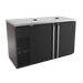Micro Matic MDD58WLT-E 59 1/2" Dual Zone Wine Dispenser W/ (8) 1/6 Size Keg Capacity - No Tap Kit, Black, 115v-cityfoodequipment.com