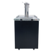 Micro Matic MDD23W-E-A 25" Dual Zone Wine Dispenser W/ (4) 1/6 Size Keg Capacity - (1) Column & (2) Taps, Black, 115v-cityfoodequipment.com