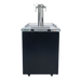 Micro Matic MDD23W-E-B 25" Dual Zone Wine Dispenser W/ (4) 1/6 Size Keg Capacity - (1) Column & (3) Taps, Black, 115v-cityfoodequipment.com