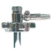 Micro Matic TC202N Twin Probe Keg Coupler W/ Stainless Steel Probes-cityfoodequipment.com