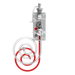 Micro Matic RPK-1-PP Single Gauge Secondary Regulator Panel W/ 3/8" Hoses-cityfoodequipment.com