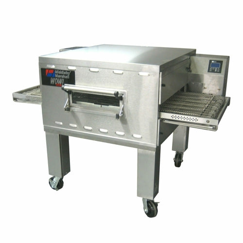 Middleby Marshall PS638G-2 65" Gas Double Impingement Conveyor Oven - Natural Gas-cityfoodequipment.com