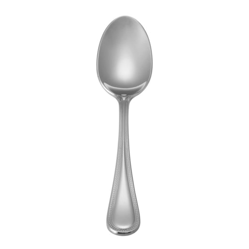 Mikasa Hospitality 7 3/5" Dessert Spoon with 18/10 Stainless Grade, Chatalet Pattern (5257158)-cityfoodequipment.com