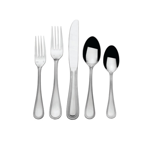 Mikasa Hospitality 6 3/10" Teaspoon with 18/10 Stainless Grade, Chatalet Pattern (5257160)-cityfoodequipment.com