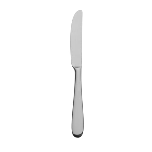 Mikasa Hospitality 7 2/5" Butter Knife with 18/10 Stainless Grade, City Limit Satin Pattern (5275883)-cityfoodequipment.com
