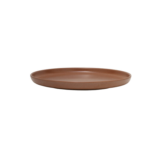 Mikasa Hospitality 11" Round Solitude Coupe Plate - Stoneware, Brown (5275156)-cityfoodequipment.com