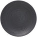 Mikasa Hospitality 8" Round Obsidian Coupe Plate - Stoneware, Black (5275377)-cityfoodequipment.com
