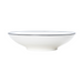 Mikasa Hospitality 56 oz Round Bistro Coupe Bowl - Porcelain, Black Pinstripe (5260387)-cityfoodequipment.com