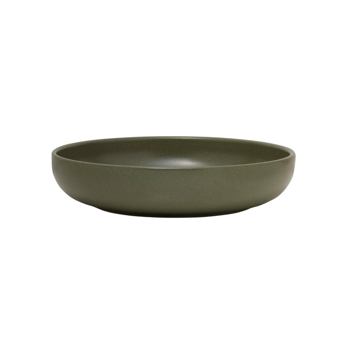 Mikasa Hospitality 39 oz Round Solitude Bowl - Stoneware, Green (5275170)-cityfoodequipment.com