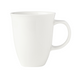 Mikasa Hospitality 12 7/10 oz Bistro Mug - Porcelain, White (5292244)-cityfoodequipment.com
