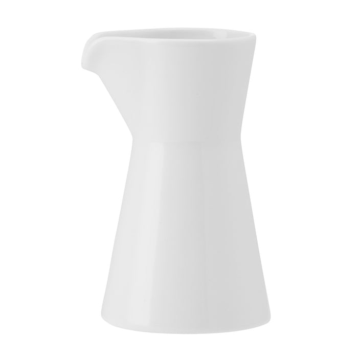 Mikasa Hospitality 8 2/5 oz Meze Creamer - Porcelain, White (5302664)-cityfoodequipment.com