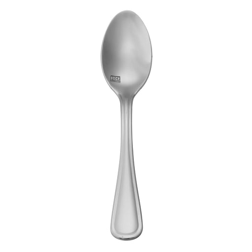 Mikasa Hospitality 4 3/5" Coffee Spoon with 18/10 Stainless Grade, Mikasa Rim Pattern (5273086)-cityfoodequipment.com