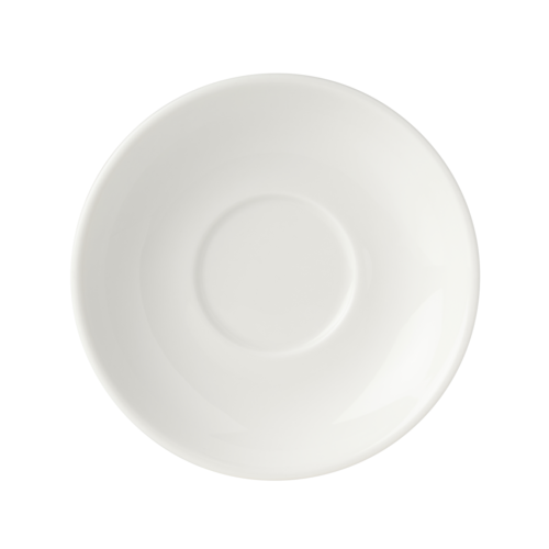 Mikasa Hospitality 6 1/4" Bistro Saucer - Porcelain, White (5292260)-cityfoodequipment.com