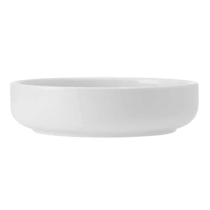 Mikasa Hospitality 37 oz Round Meze Bowl - Porcelain, White (5302566)-cityfoodequipment.com