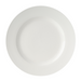 Mikasa Hospitality 11" Round Bistro Blanc Plate - Porcelain, White (5292232)-cityfoodequipment.com